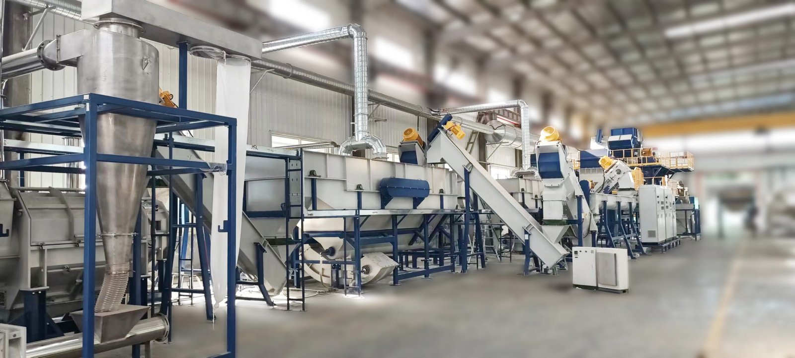 We are manufacturer and exporter of plastic recycling plants