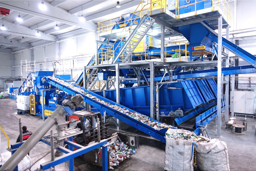 Plastic recycling plants