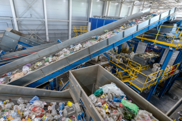 Supporting recycling plant operations.